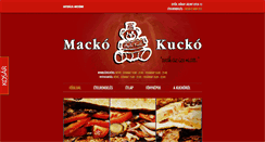 Desktop Screenshot of mackokucko-gyor.hu