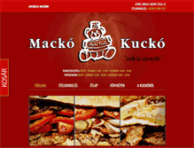 Tablet Screenshot of mackokucko-gyor.hu